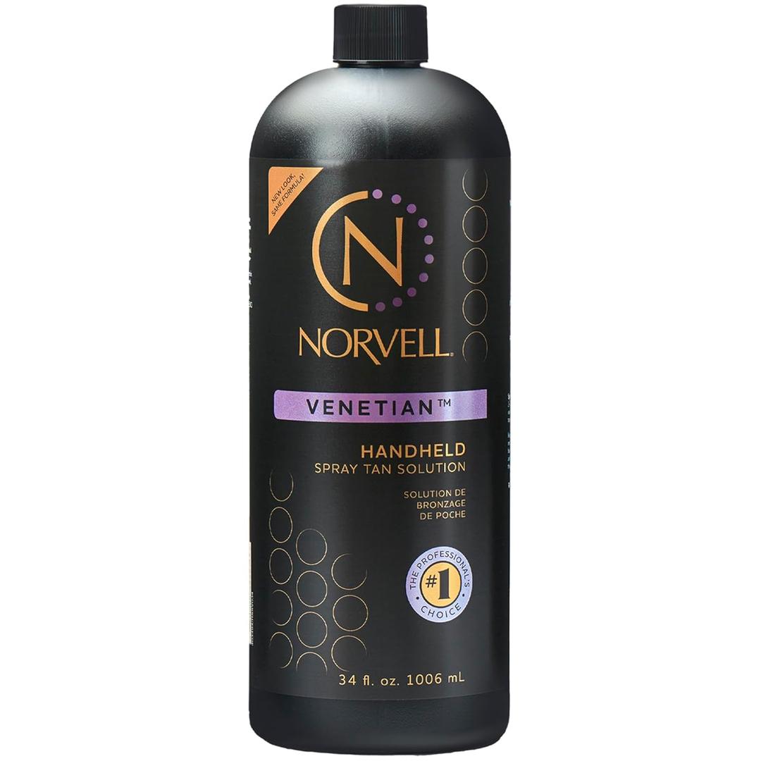 Norvell Premium Sunless Tanning Solution - Venetian, 1 Liter, 34 Fl Oz (Pack of 1)
