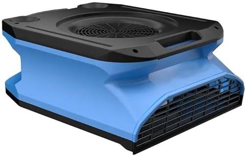 Commercial Turbo Blower Dryer - 1100 CFM, 1/4HP, Lightweight 18.3 lbs, Stackable, Portable Air Mover