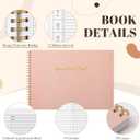 Maitys 2026-2027 Large 8 Column Salon Appointment Book for Hairstylist Spa Business, Hourly Planner 15 Minute Interval, 200 Pages Undated 6 Am 9 Pm Spiral Bound Checklist Planner(Pink, Minimalist)