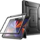 SUPCASE for iPad Pro 12.9 Inch Case 6th/5th/4th generation 2022/2021/2020 (Unicorn Beetle Pro), [Built-in Screen Protector & Stand & Pen Holder] Full-Body Rugged Cover for iPad Pro 12.9 Inch, Black