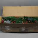 24in Pre-lit Christmas Trees Set of 2, LED Lawn Light ...