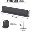 19.2 Inch (49 cm) Silicone Sink Splash Guard with Suction Mount, Kitchen Faucet Water Splash Guard, Anti-Splash Sink Protector for Countertop Behind Faucet