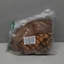 Reggie Snuffle Mat for Dogs, for Calming Support, Reducing Speed Eating, and Mental Stimulation, Durable & Easy to Clean Sniff Mat for Dogs, 20" Large Diameter, Dog Enrichment Toys, Bark Brown