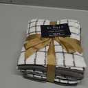 Bumble Dish Cloths (8 Pack) - 100% Cotton Dish Rags & Kitchen Washcloths for Washing Dishes | 12" x 12" | 405 GSM | Gray (Grey)