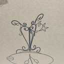 DREAMSOUL 20" Hummingbird Bird Bath Stand, Metal Deep Bird Bath for Outside with Folding Bracket, 2 in 1 Birdbath and Feeder for Garden Lawn Yard