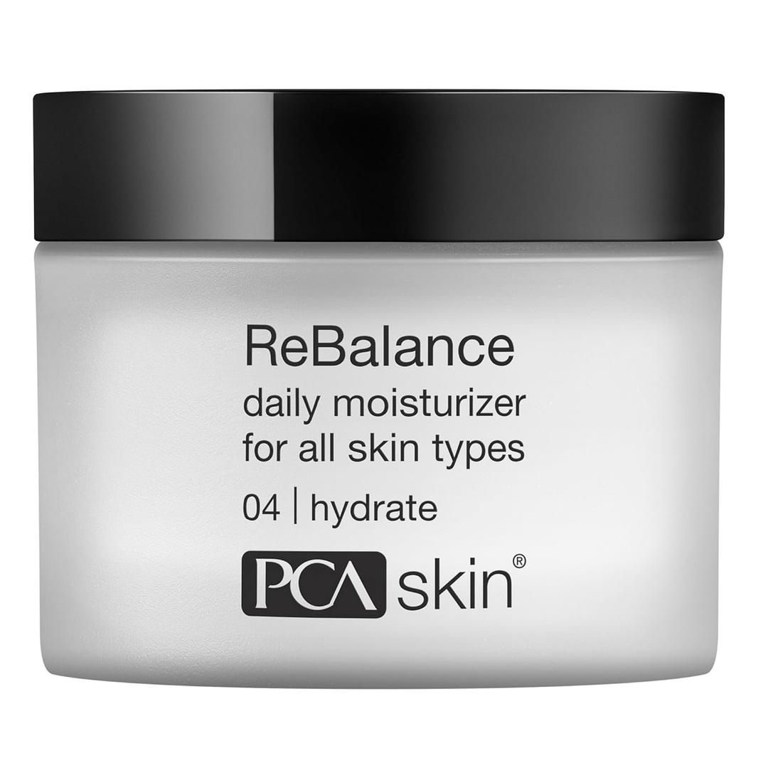 PCA SKIN ReBalance Sensitive Moisturizer for Face - ReBalance Daily Face Moisturizer, Creamy, 1.7 fl oz Jar PCA SKIN ReBalance Sensitive Moisturizer for Face - ReBalance Daily Face Moisturizer, Creamy, 1.7 fl oz Jar