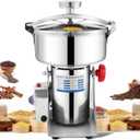 2000g Electric Grain Mill 36000r/min High-speed Grain Mill 3500W Superfine Powder Grinder Dry Grinder Machine 270 swingable Dry Material Grinding Machine 304 Stainless Steel herb grinder