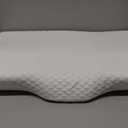 Derila Cervical Queen Size Pillow for Sleeping - Support Pillow for Side, Back, Stomach Sleepers - Contour Best Bed Pillows for Sleeping (1 Pillow | White)