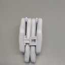 Travel Potty Seat w/ Washable Carry Bag - Perfect for Travel - Padded for Soft Cushion - Portable Reusable Toilet Pottie Training Seats Folds - Toddler Child Baby Kids - Mommy's Helper Cushie Traveler , White