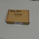 Goo-Ki Vintage Retro Antique Brass Zinc Alloy Cabinet Knob - Single Hole Center Affordable Luxury Cabinet Pull Hardware for Bedroom, Kitchen, 6 Pack (1.18 inches)