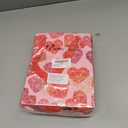 TaoBary 12 Pieces Valentine Gift Bags with Tissue Paper and Heart Shaped Tags Valentine Day Handles Bags Small Valentines Paper Love Goodie Bag for Valentine's Day Party Favors Gift Wrapping