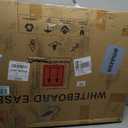 MAKELLO Rolling Whiteboard 3' x 2', Height Adjustable Dry Erase Board on Wheels, Mobile White Board for Office School Classroom Home Restaurant, Aluminum Frame, 36x24 in (C)