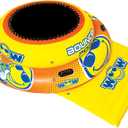 WOW Sports World of Watersports Inflatable Bounce Pad, 4Ft Bouncing Area, Yellow, 20-2030