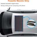 Magnetic Car Sunroof Sun Shade Breathable Mesh, Car roof Cover for Overnight Camping, Quick Install, UV Sun Protection for Moonroof and Side Window