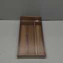 Acacia 4 Slot Silverware Drawer Organizer - Cutlery Holder with Flatware Tray