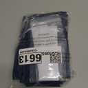 Vatge Sidelight Door Curtains for Front Door - Privacy Thermal Insulated Tie Up Shades, French Window Covering for Glass/Patio, 1 Panel, W10 x L33, Navy