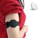 2 Pack Armband for Freestyle Libre Sensor 3 Covers Diabetes Arm Band Transmitter Protection Sensor Cover