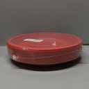 WELLIFE Red Plastic Plates 10 Inch 50 Count Disposable Plate for Party Valentines Day Plates, Large Big Plate for Dinner Party Supplies Birthday Camping BBQ Baby Shower