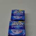 Tampax Pearl Tampons Light Absorbency with BPA-Free Plastic Applicator and LeakGuard Braid, Unscented, 50 Count