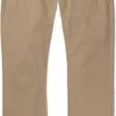 Volcom Men's Frickin Modern Fit Stretch Chino Pant Khaki (Brown)