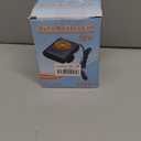 12V Car Heater,200W Portable Car Heater for Vehicle Car Windshield Heater Defrost Defogger Car Heater That Plugs Into Cigarette Lighter (Black)