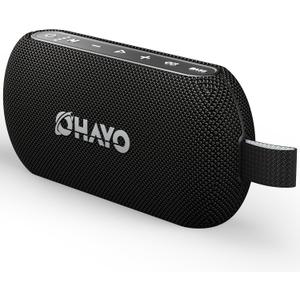 OHAYO 40W Wireless Portable Bluetooth Speaker with Lights, IPX7 Waterproof, Stereo Loud Sound, RGB Lights,TWS Pairing, AUX&TF-Card in, for Home/Party/Travel/Outdoor/Beach