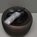 Kastty 3.5L Quiet Cat Water Fountain, 118oz Large Capacity Pet Water Fountain for Cats Indoor with Water Level LED Light, Easy Cleaning Cat Fountains for Drinking Automatic Dog Water Fountain FS75