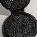 Mueller Heart 5 Waffle Maker, Waffle Iron, Adjustable Browning Control & Nonstick, Cool Touch Handle, Easy to Clean, Small Kitchen Appliances