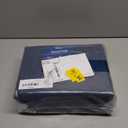 Bedsure Navy Duvet Cover King Size - 3 Pieces Prewashed Cotton-Like Polyester Extra Soft Bedding Set, Includes 1 Duvet Cover 104x90 Inches with Zipper Closure & 2 Pillow Shams, Comforter Not Included