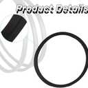 Lawn Mower Drive Belt 539110411 Replacement for Husqvarna 110411 MTD 1651-43 754-0230 754-0261 954-0230(1/2"x 56")