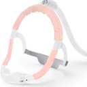 3 Pack Satin CPAP Strap Covers, CPAP Mask Cushions, Universal and Comfort CPAP Mask Strap Pads to fit Dreamwear Headgear for Reducing Red Marks CPAP Hair Protector for Women (Pink)