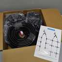 Upgraded 230FT Drip Irrigation System with 1/4" Soaker Hose -Weeping Technology for Deeper Root Watering,Garden Watering System for Raised Beds, Greenhouse, Lawn - Save Water