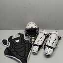 Wilson EZ Gear 2.0 Catchers Gear Kit (Small/Medium, Black)