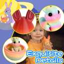6PCS 3D Printed Animals with Eggs, Prefilled Egg with Articulated Rabbit Fidget Toys Inside, Party Favors, Classroom Prizes, Goodie Bag Fillers