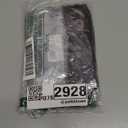 MECCANIXITY 7.1 Inch Wide 5 Yard Lace Ribbon Floral Pattern Black+Dark Purple Lace Trim Ribbon for Sewing, Making, and DIY Crafts, Gift Wrapping, Wedding Decor