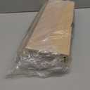 upsimples Floating Shelves for Wall, Wall Shelves for Decor Storage Set of 6, Wall Mounted Wood Shelf for Bedroom, Living Room, Bathroom, Kitchen, Picture Ledge Shelves, Natural (15.7in)