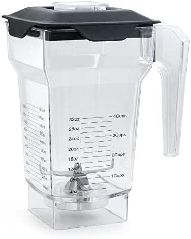 75 oz Container Pitcher for Blendtec Blenders, for Blendtec Jar Replacement, Compatible with all Consumer Blendtec Blenders, Includes Container, Blade & Lid