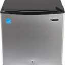 Whynter CUF-112SS Mini, Energy Star Rated Small Upright Freezer with Lock, Stainless Steel -1.1 Cubic Feet