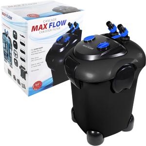 Penn-Plax Cascade Max Flow Aquarium Canister Filter  Great for Extra Large Fish Tanks  Perfect for 250+ Gallon Aquariums  820 Gallons per Hour (GPH) (CMF1)