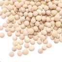 uxcell 200 Pcs Wooden Round Balls 1/4" (6mm) Unfinished Small Wood Balls, Natural Wood Spheres for Crafts, Arts and DIY Project