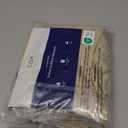 Wrap Around Dust Ruffle Bed Skirt - Beige - for Queen Size Beds with 15 Inch Drop - Easy Fit Elastic Strap - Adjustable Pleated Bedskirt w/Brushed Fabric - Wrinkle Free - for Women, Men, Kids & Teens