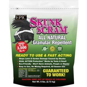 Skunk Scram All Natural Granular Repellent - 6 lb. Bag - Epic