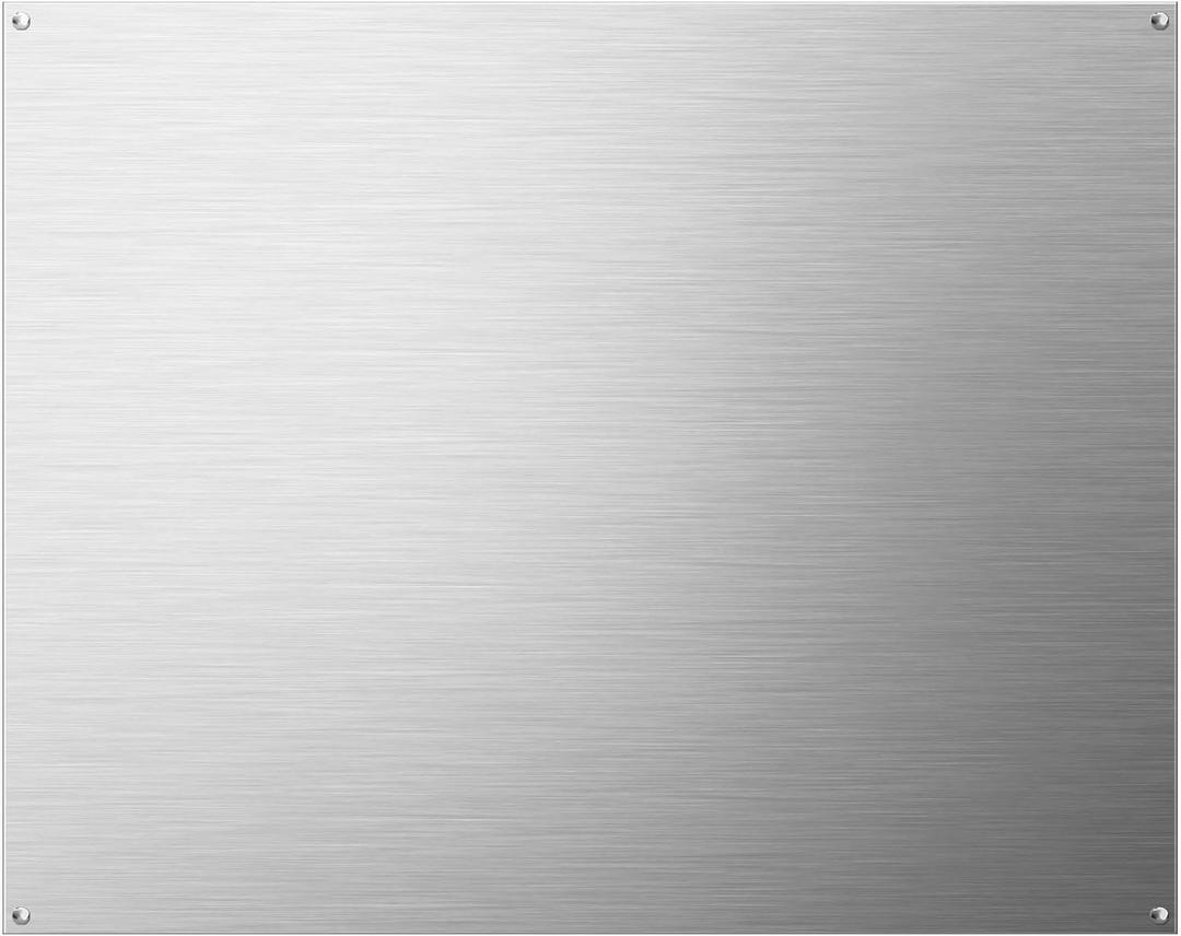 GASLAND 24" x 30" Stainless Steel Backsplash KBSS30 | Splatter Guard for Stoves | Range Hood Wall Shield | Ultra Flat, Easy to Clean and Install Metal Panel