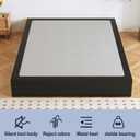 10 Inch High Profile Queen Box Spring, Heavy Duty Metal Frame Mattress Foundation with Fabric Cover, Easy Assembly, Noise-Free (10 Inch, Queen)