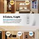 Sunco 6 Inch LED Recessed Light, Retrofit Downlight Can Lights for Ceiling, Baffle Trim, 1050 LM, 13W (75W Equivalent), Selectable CCT 2700K/3000K/3500K/4000K/5000K, Dimmable, Damp Rated UL 2 Pack.