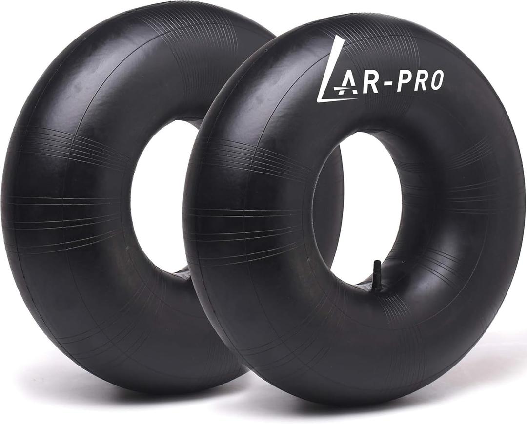 AR-PRO (2-Pack) 20x8.00-8, 20x8-8, 20x10.00-8, 20x10-8 Inner Tubes with TR-13 Straight Valve Stem - Replacement Lawn Mower Tire Tubes - Suitable for Mower/Tractor/Golf Cart/Garden Trailer and More