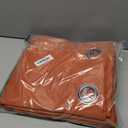 Hiasan Fall Blackout Curtains for Bedroom, 52 x 63 Inches Length - Thermal Insulated & Light Blocking Window Curtains for Living Room/Kids Room, 2 Drape Panels Sewn with Tiebacks, Burnt Ochre