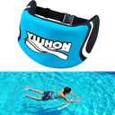 Swim Belt for Adults,Stay-in-Place Adult Flotation Belt with Zippered Pocket,Water Aerobics Belt for Deep Water Exercise,3-Section EPE Waist Float Belt for Aqua Jogging & Pool Exercise