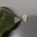 LIDSCURA Rabbit Ceramic Soap Dish, Decorative Bunny Soap Plate, Sponge Holder,Key Bowl & Jewelry Tray, Green - Bathroom, Kitchen, Counter Organizer (1 Pack)