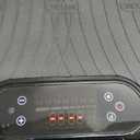 Vibration Plate Exercise Machine, Vibrating Plate Platform for Lymphatic Drainage with 200 Adjustable Speeds, Power Vibration Plate for Weight Loss & Fitness, Supports Max Weight 450 Lbs (Jet Black)